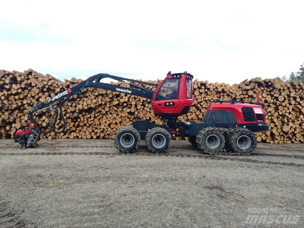 Komatsu 901 XC Harvesterid