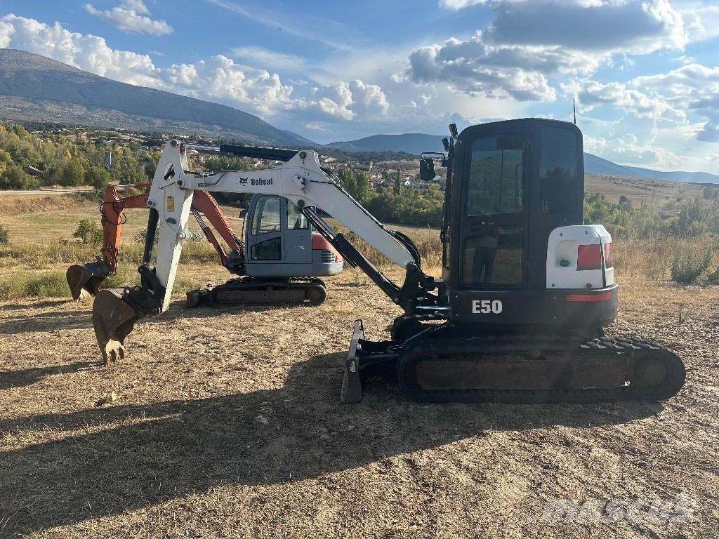 Bobcat E 50 Miniekskavaatorid < 7 t