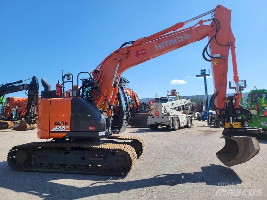 Hitachi ZX 135 US-6 Roomikekskavaatorid