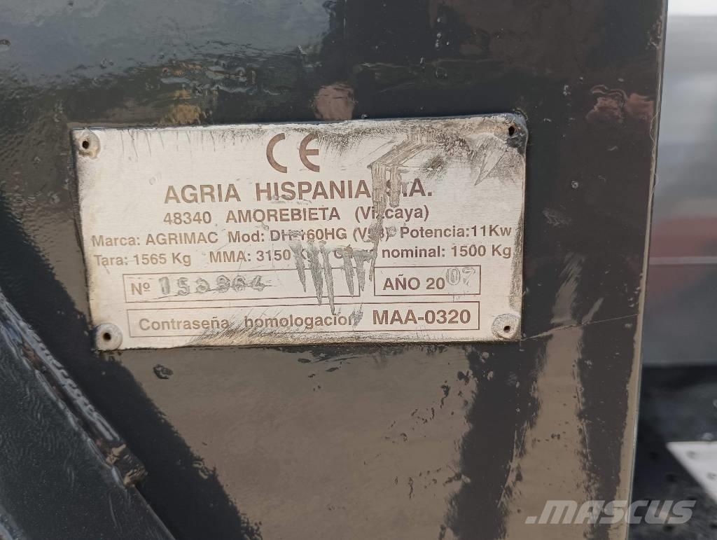 Agria DH 15 hg 4x4 Väikekallurid