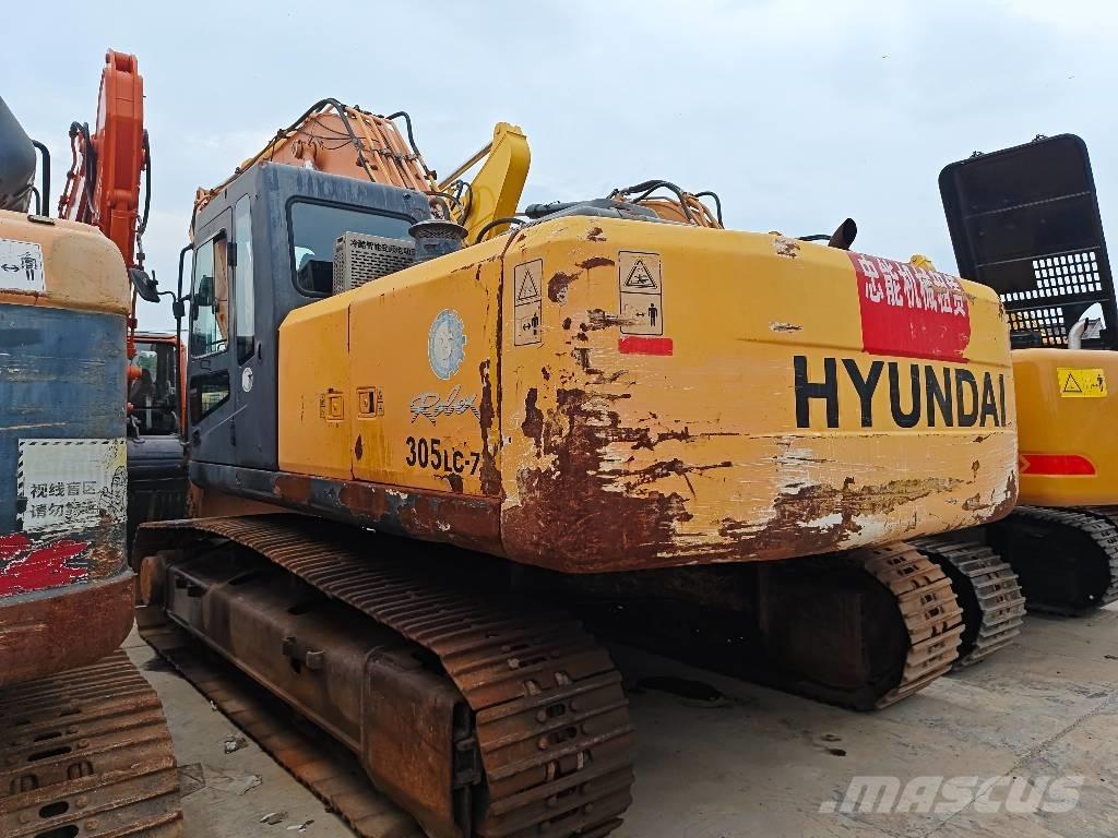 Hyundai R305LC-7 Roomikekskavaatorid