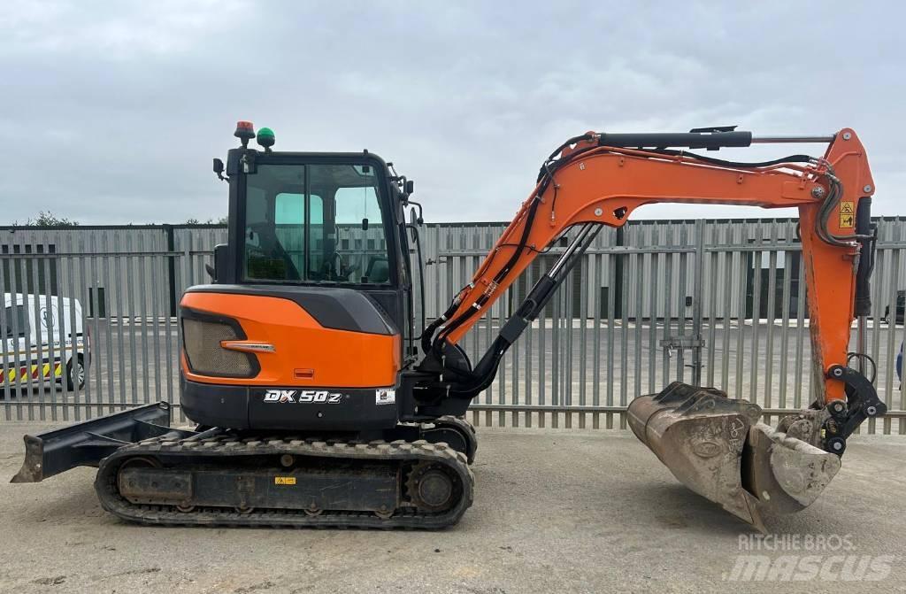 Doosan DX50Z-7 Miniekskavaatorid < 7 t