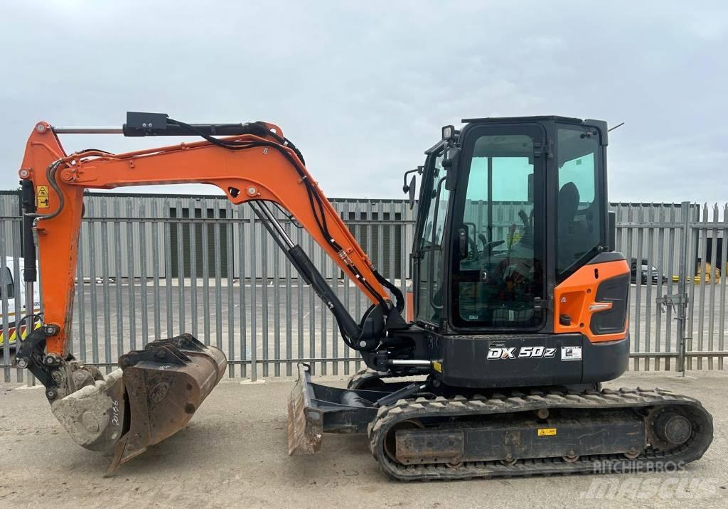 Doosan DX50Z-7 Miniekskavaatorid < 7 t
