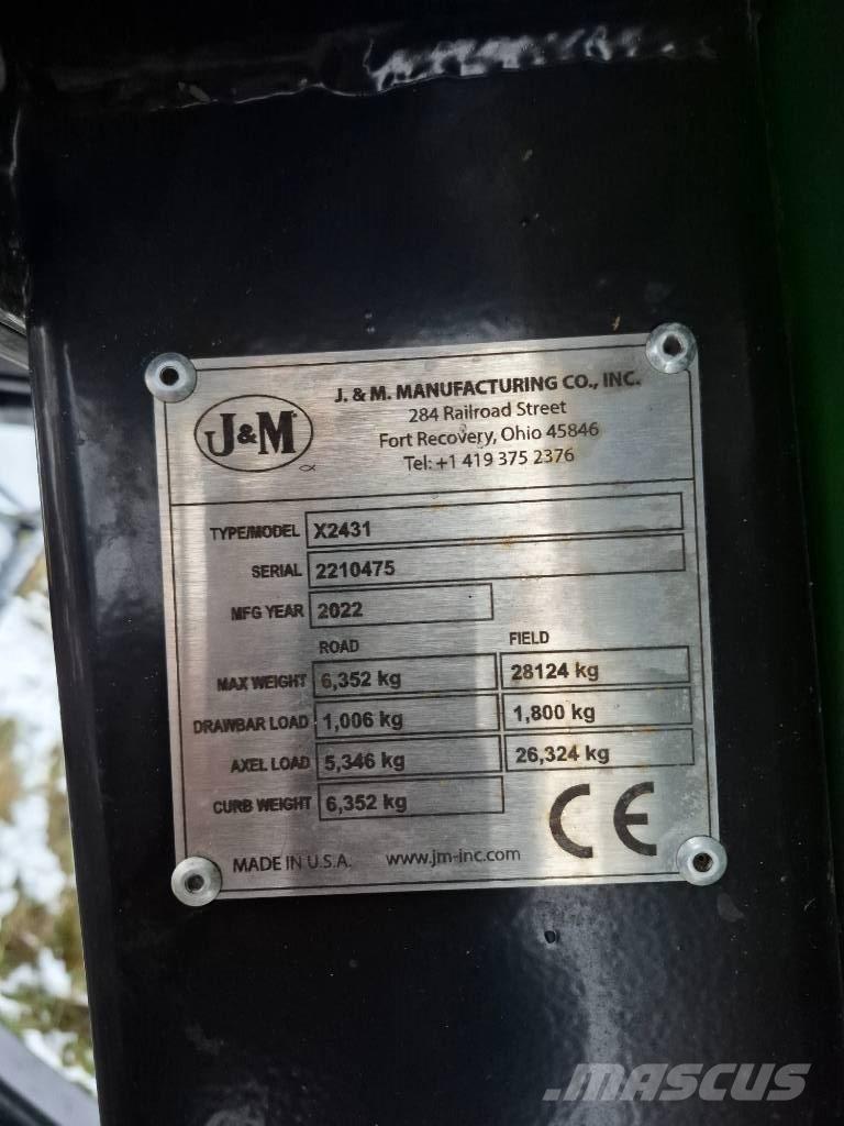J&M X2431 Viljavankrid