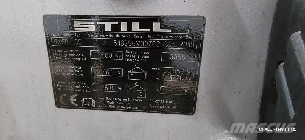 Still RX 60-35 Elektritõstukid