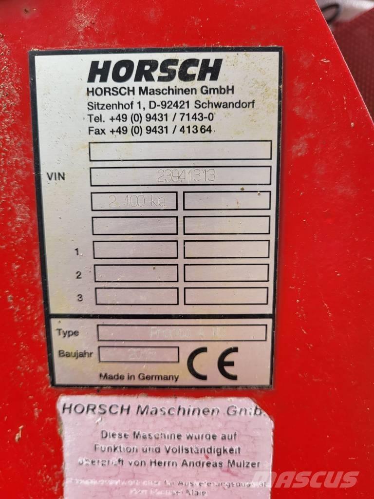 Horsch Pronto 4 TD Külvikud