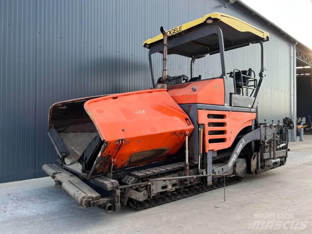 Vögele SUPER 1800-2 Asfaldilaoturid
