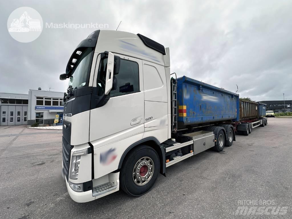 Volvo FH 500 EKIPAGE Konksliftveokid
