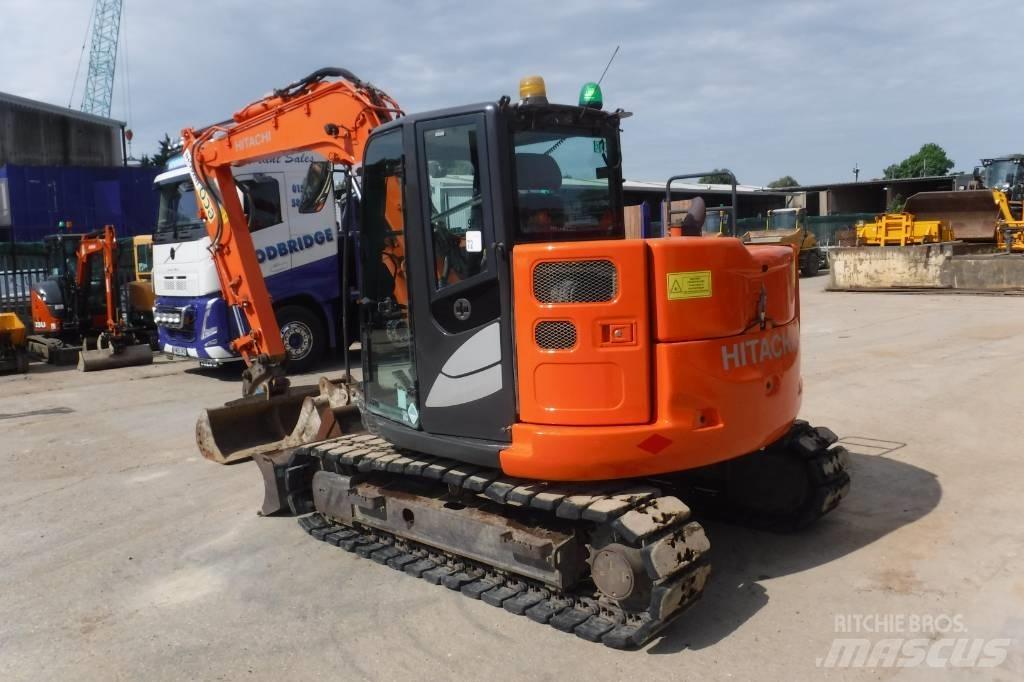 Hitachi ZX 85 US B-6 Väikeekskavaatorid 7t-12t