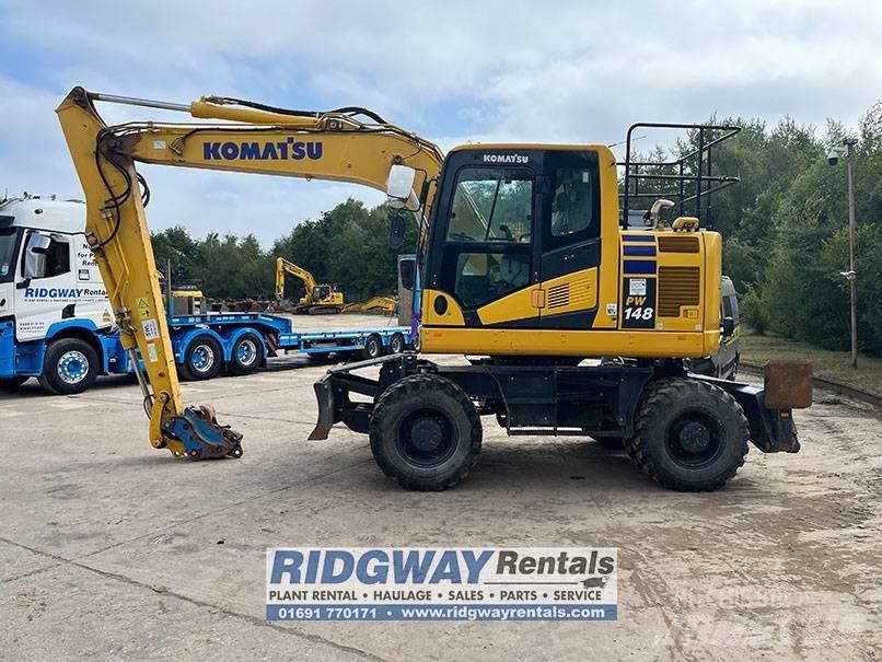 Komatsu PW 148-11 Ratasekskavaatorid