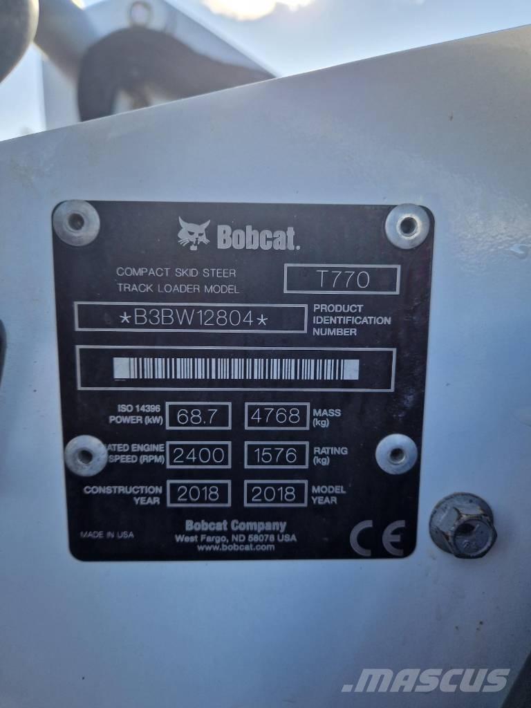 Bobcat T 770 Roomiklaadurid