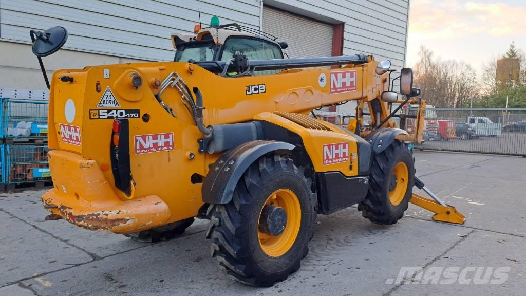 JCB 540-170 Teleskooplaadurid