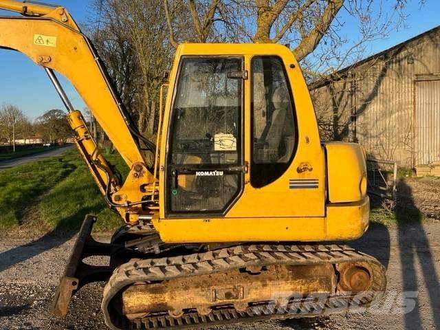 Komatsu PC 75 Väikeekskavaatorid 7t-12t