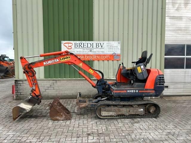 Kubota KX 61-2 Miniekskavaatorid < 7 t