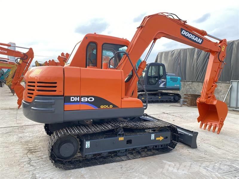 Doosan DH 80 Roomikekskavaatorid