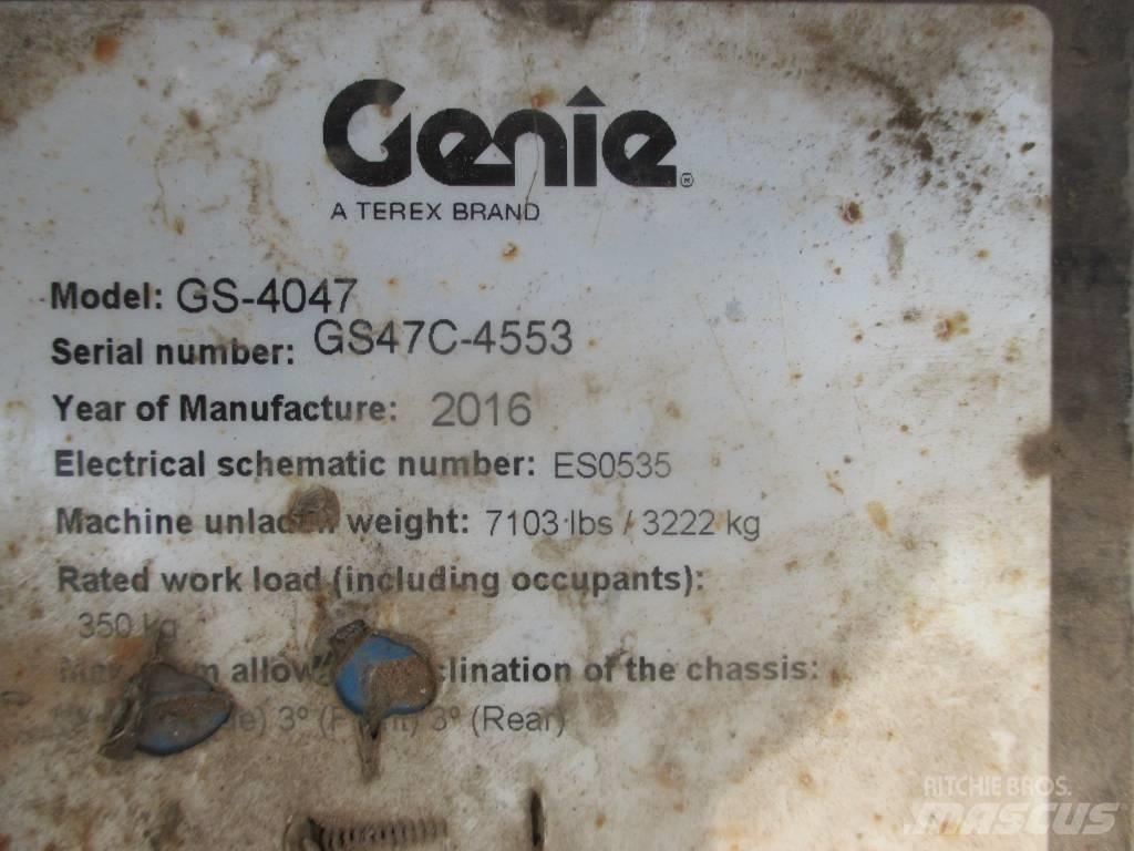 Genie GS 4047 Käärtõstukid