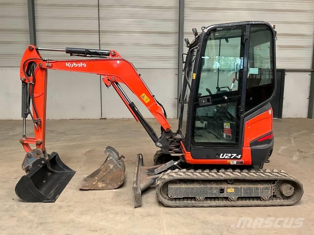 Kubota U 27-4 HI Miniekskavaatorid < 7 t