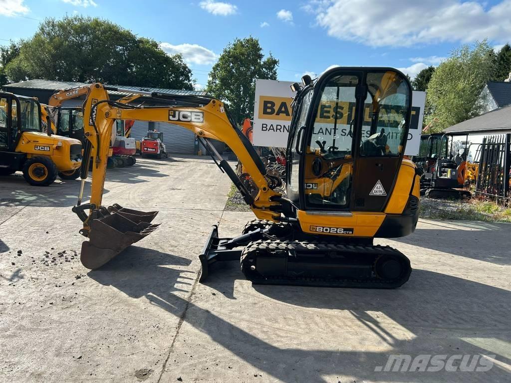 JCB 8026 CTS Miniekskavaatorid < 7 t