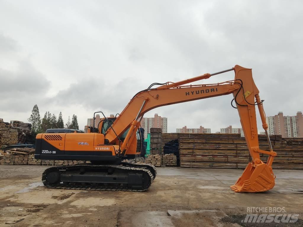Hyundai R220LC-9S Roomikekskavaatorid