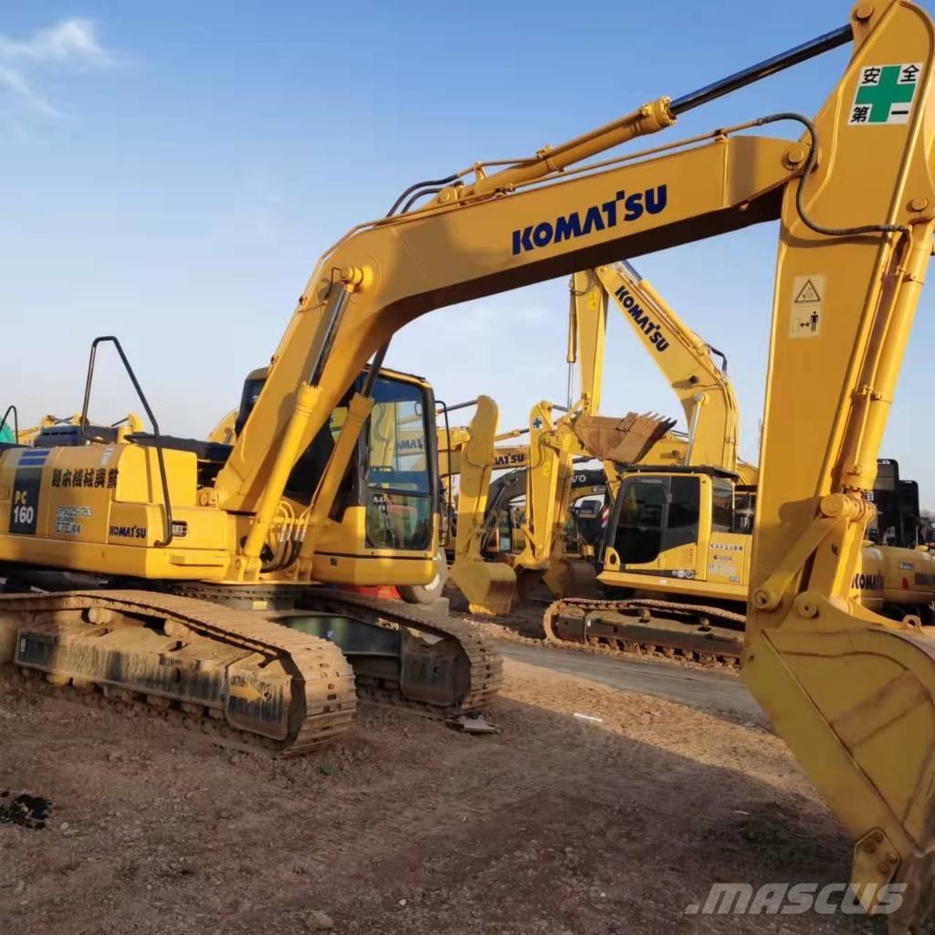 Komatsu PC160-7 Roomikekskavaatorid