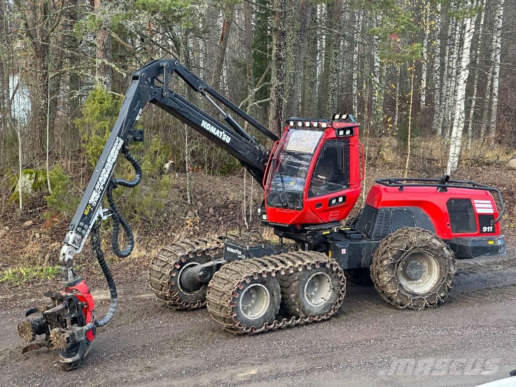 Komatsu 911 Harvesterid