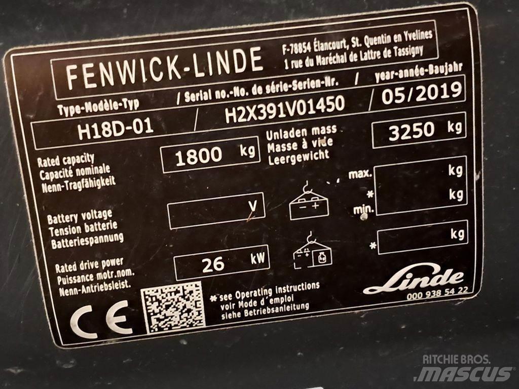 Linde H18D-01 Diiseltõstukid