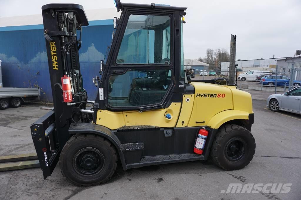 Hyster H8.0FT Diiseltõstukid