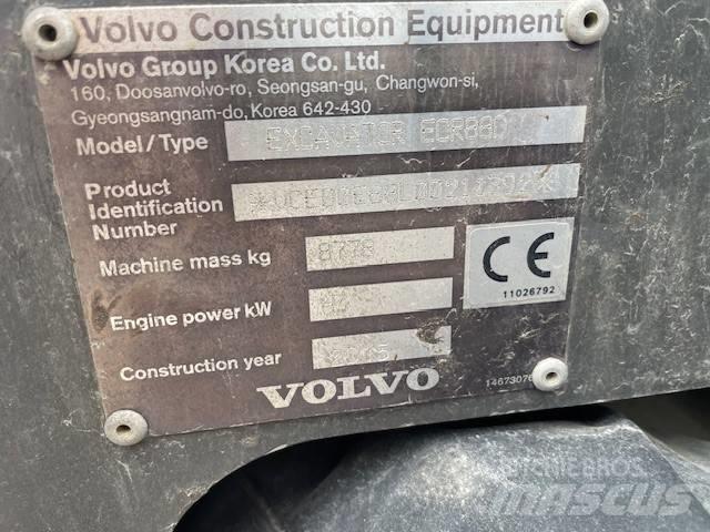 Volvo ECR 88 D Väikeekskavaatorid 7t-12t