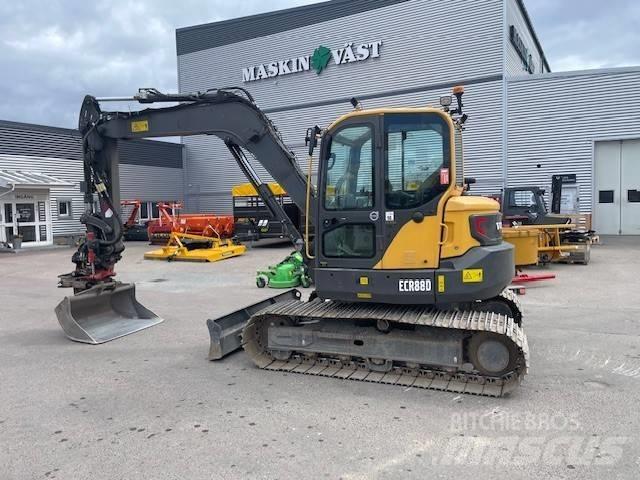Volvo ECR 88 D Väikeekskavaatorid 7t-12t