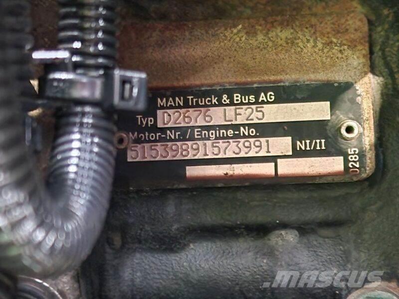 MAN D2676 LF25 Mootorid