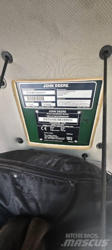John Deere 1270 E Harvesterid