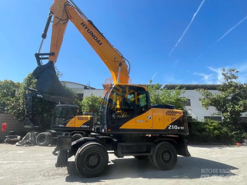 Hyundai Robex 210W-9 Ratasekskavaatorid