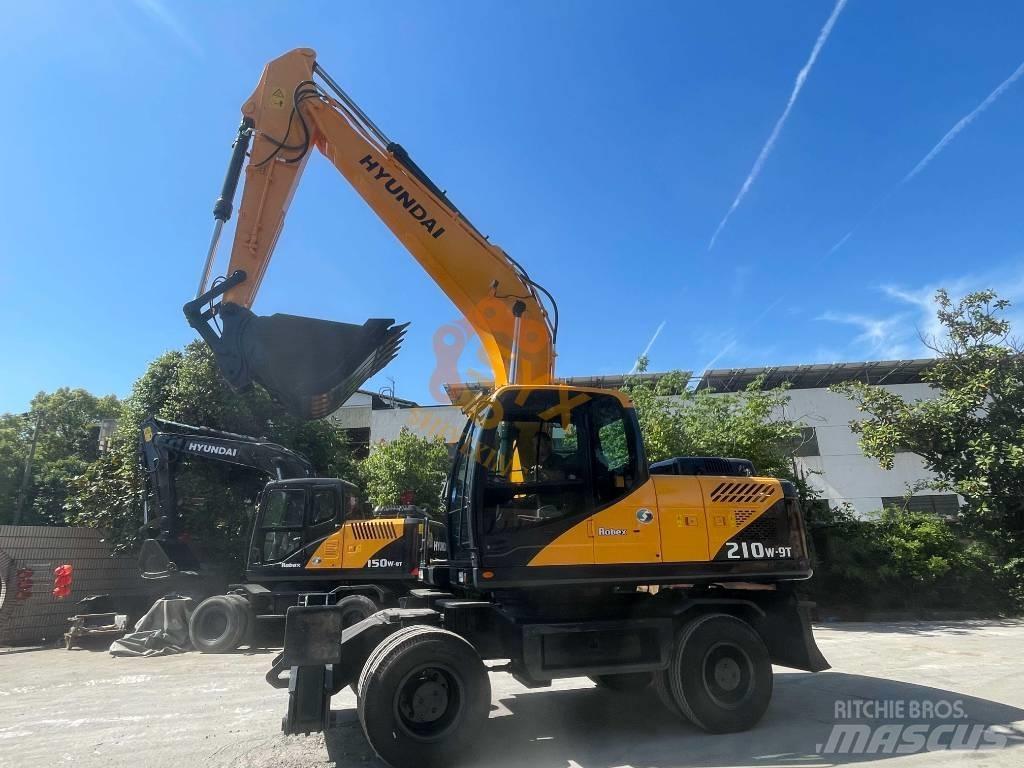Hyundai Robex 210W-9 Ratasekskavaatorid