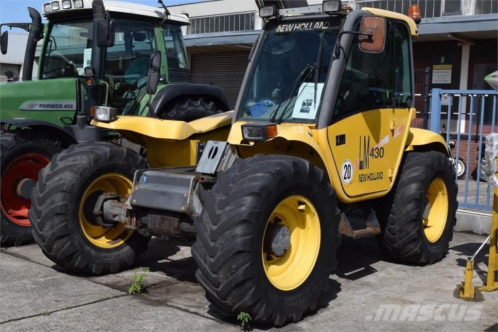 New Holland LM 430 Teleskoop poomtõstukid