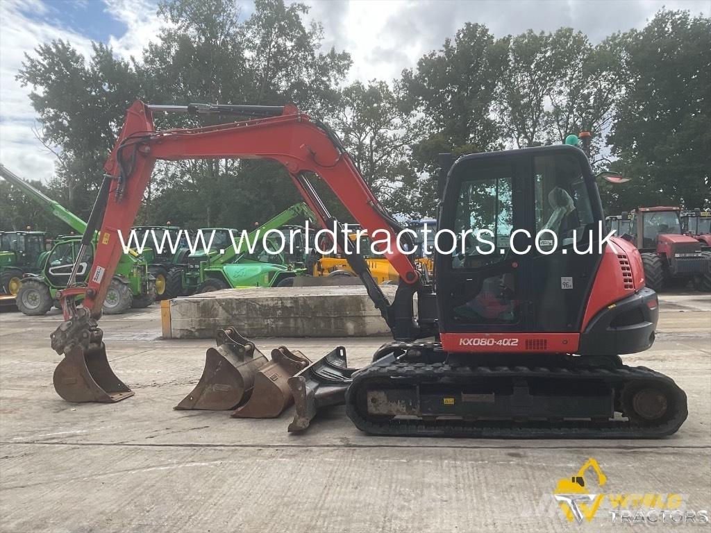Kubota KX 080-4 Väikeekskavaatorid 7t-12t