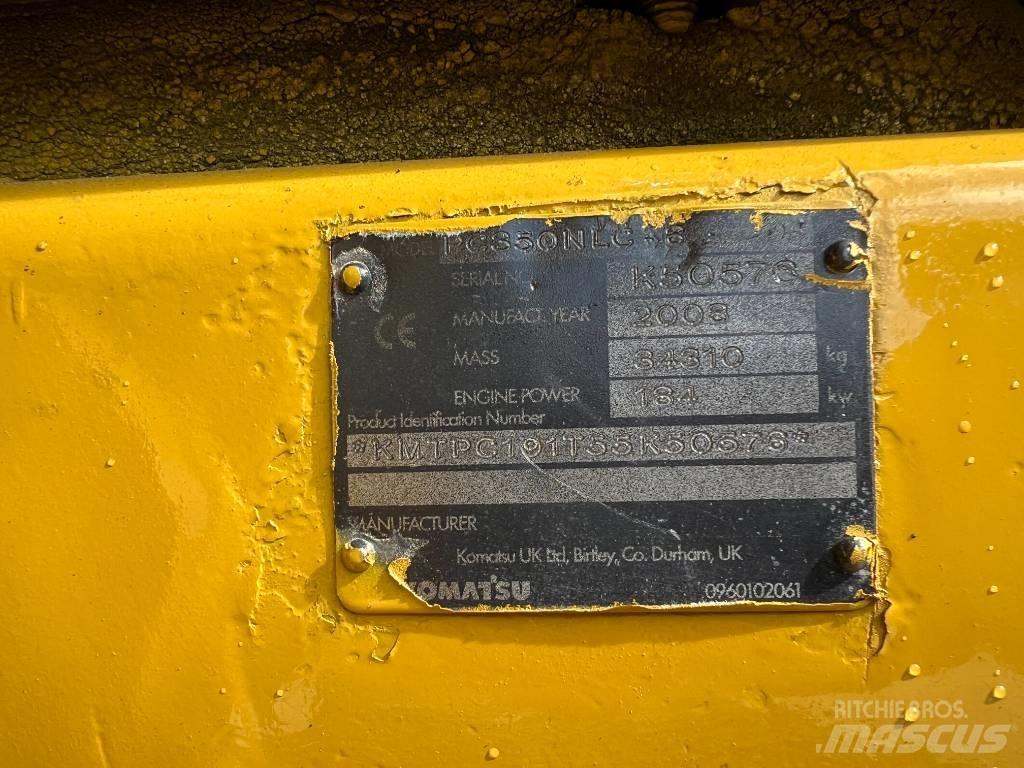 Komatsu PC 350 NLC-8 Roomikekskavaatorid