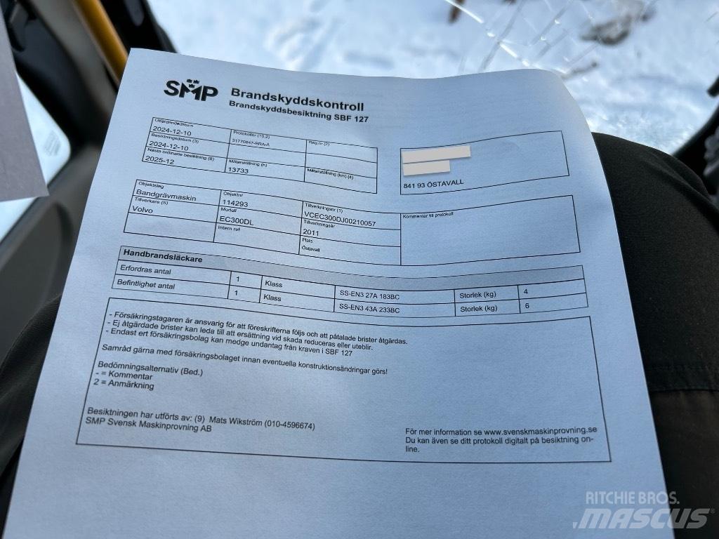 Volvo EC 300 D L Roomikekskavaatorid