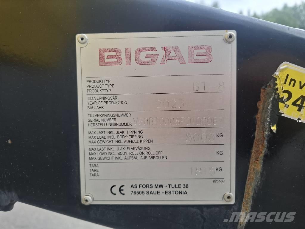 Bigab BT 8 Kallur-haagised
