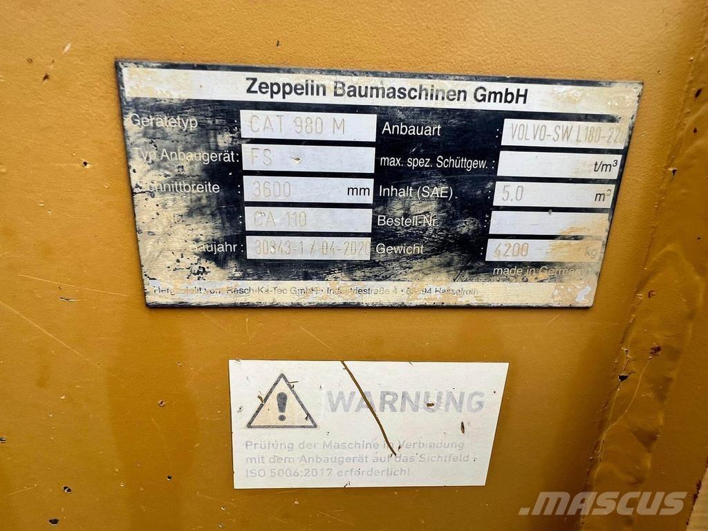 CAT 980M Rataslaadurid