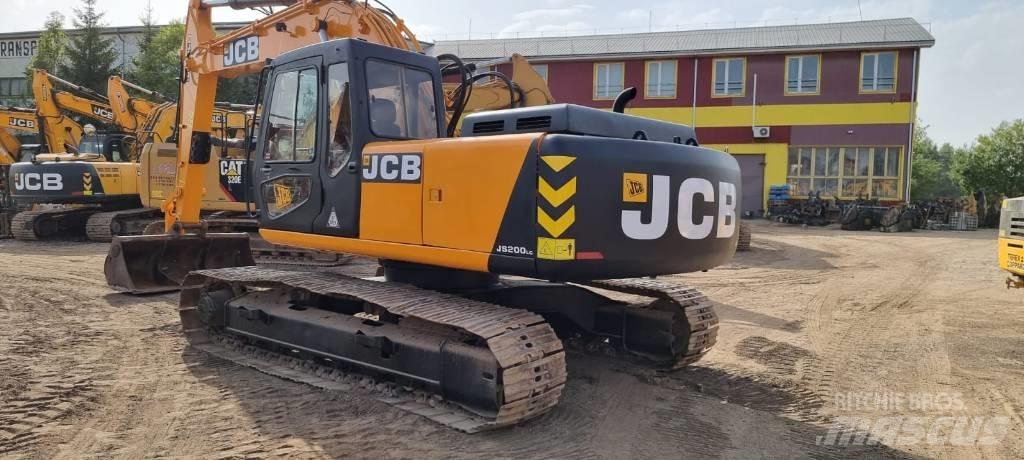 JCB JS 200 LC Roomikekskavaatorid