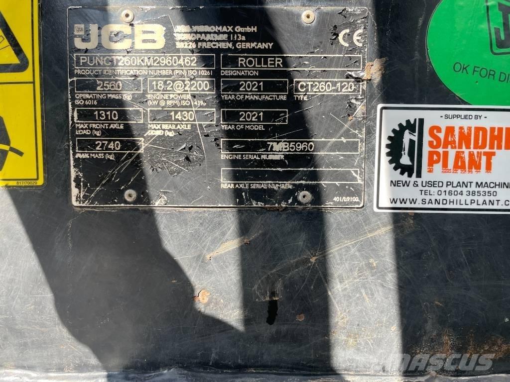 JCB CT 260-120 Tandemrullid
