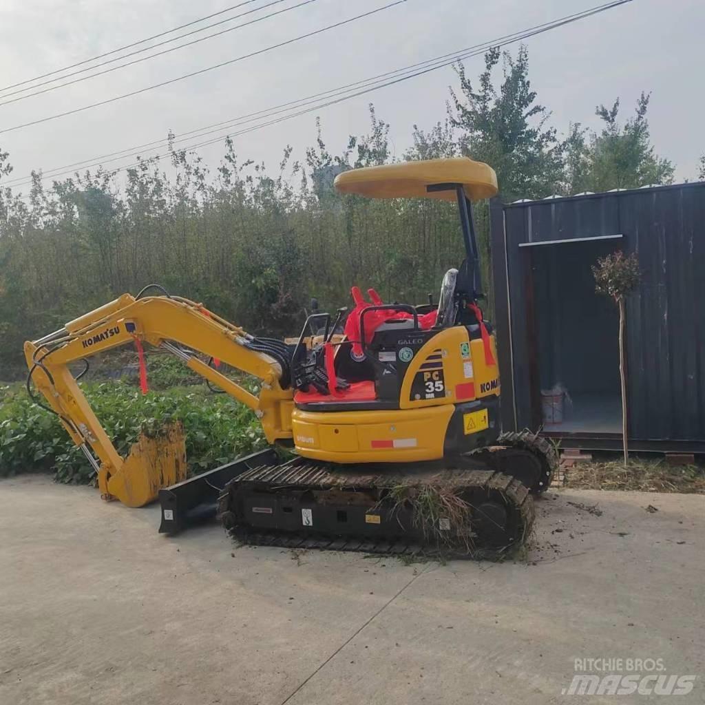 Komatsu PC 35 MR Miniekskavaatorid < 7 t