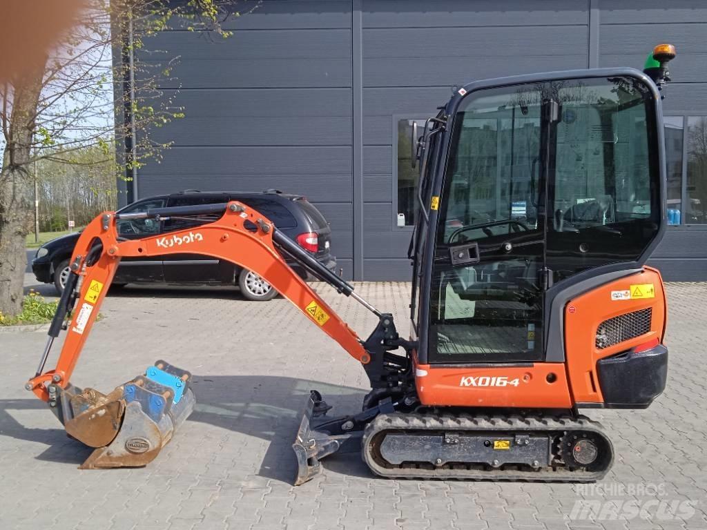 Kubota KX 016-4 Miniekskavaatorid < 7 t