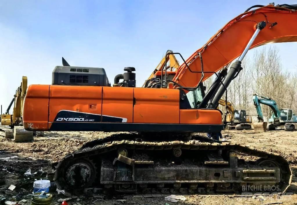 Doosan DX 420 LC Roomikekskavaatorid