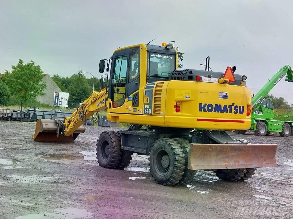 Komatsu PW 148-8 Ratasekskavaatorid