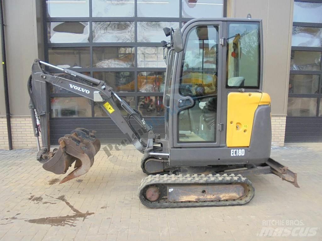 Volvo EC 18 D Miniekskavaatorid < 7 t