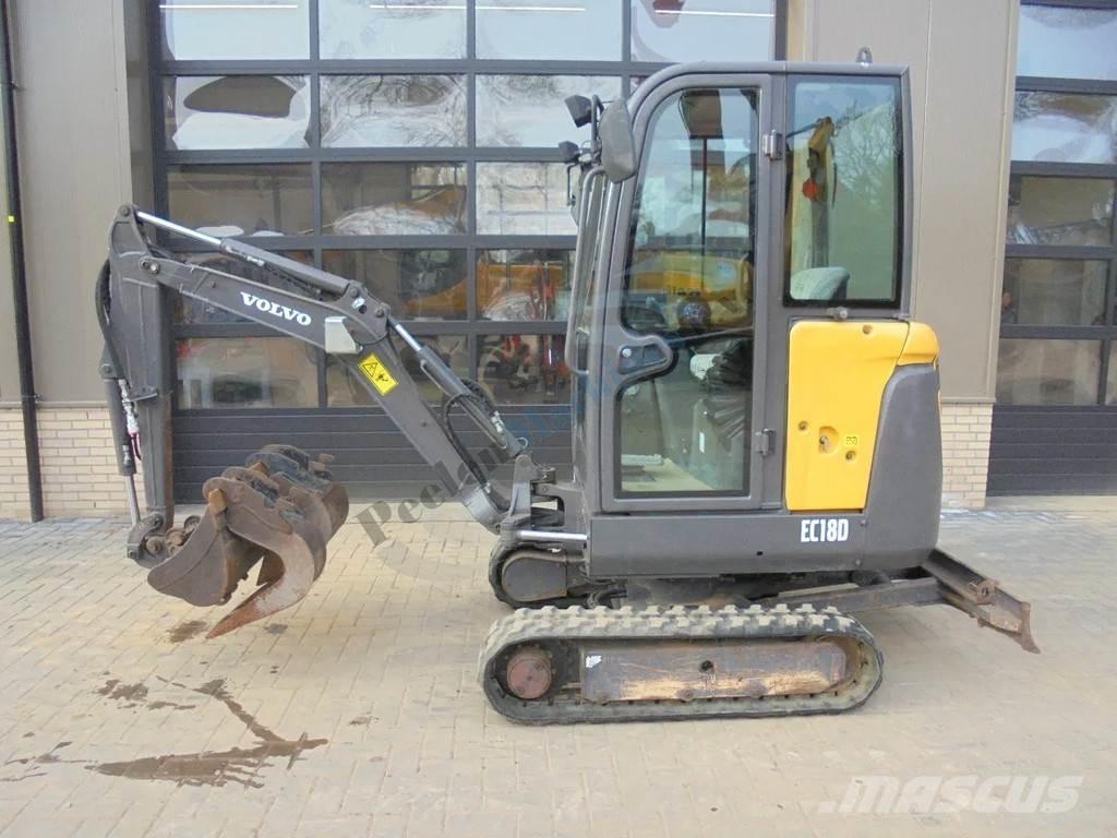 Volvo EC 18 D Miniekskavaatorid < 7 t