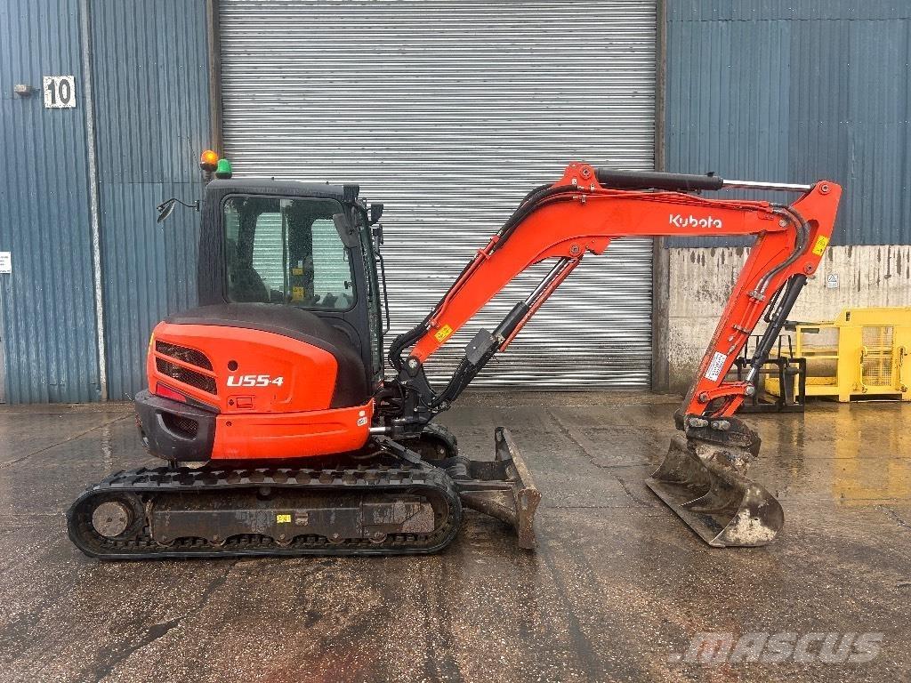Kubota U 55-4 Miniekskavaatorid < 7 t