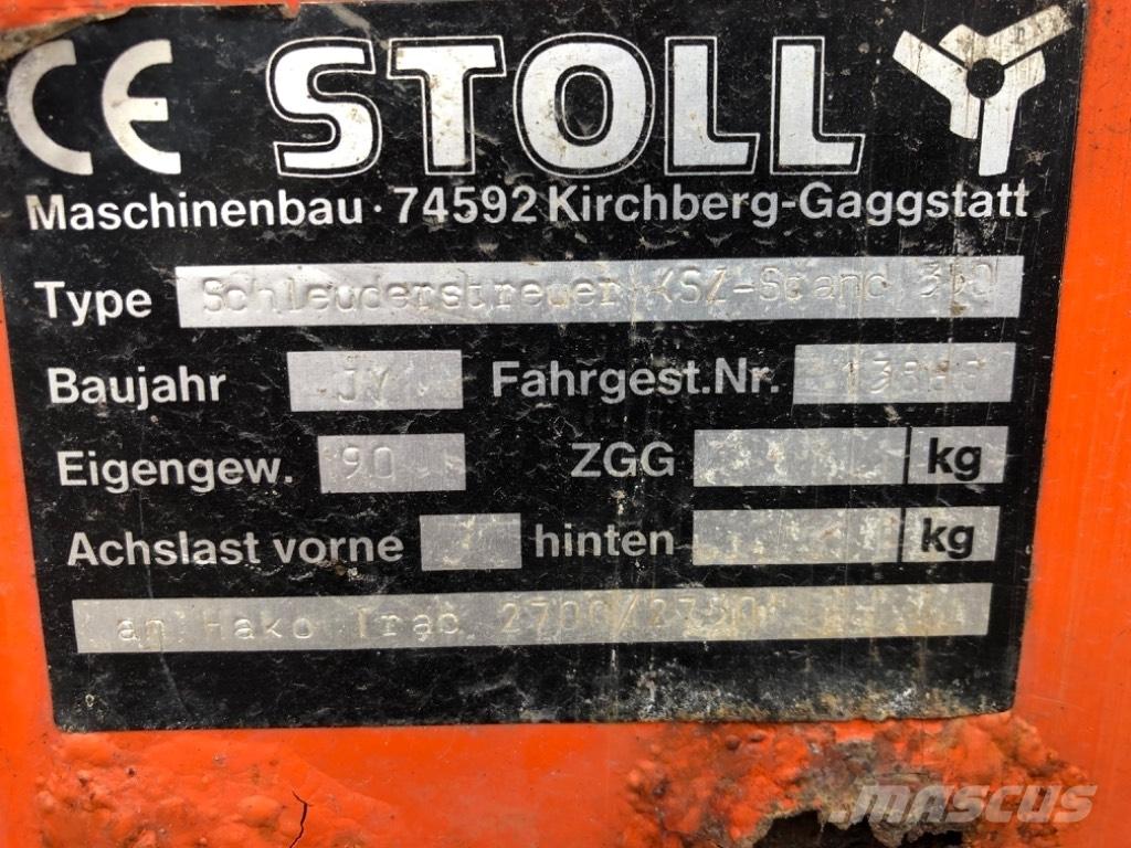 Stoll KSZ 35 Väiketraktorite lisaseadmed