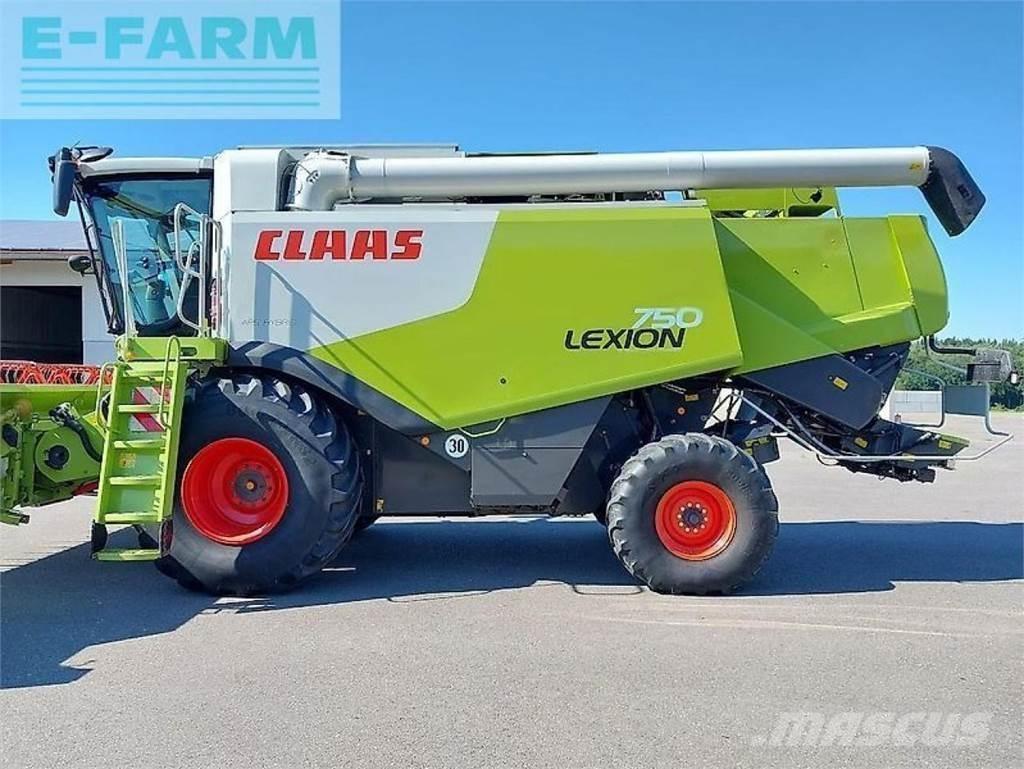 CLAAS lexion 750 Teraviljakombainid